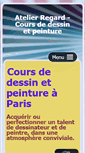 Mobile Screenshot of coursdedessin-paris.com